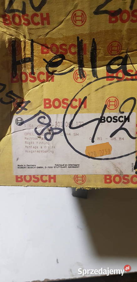 Opel Ascona C reflektor przód Rok produkcji 1981 Warszawa