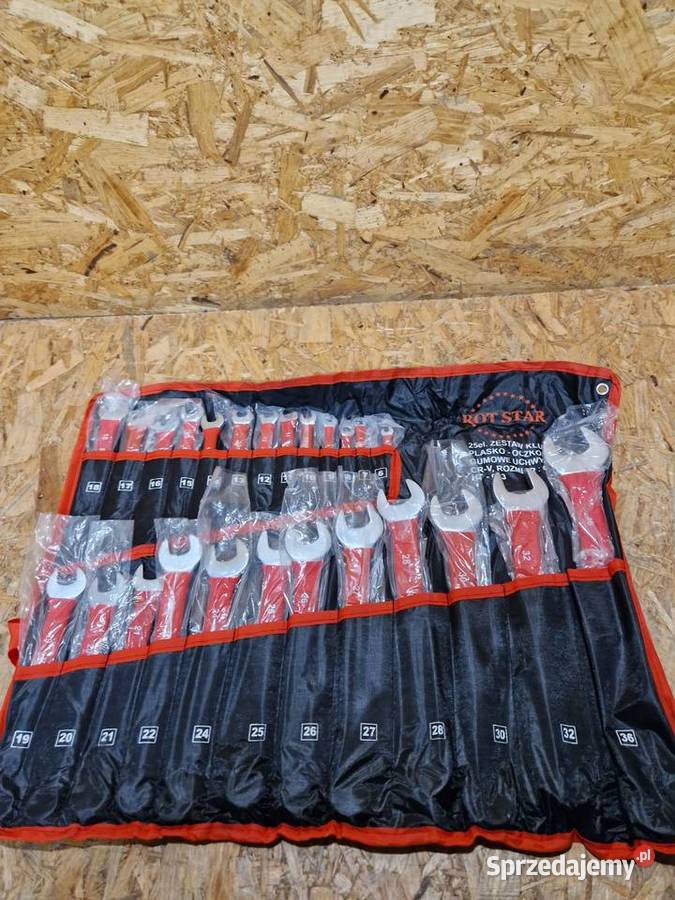 Zestaw Kluczy Płaskich Guma 636Mm 25El Mata Głogowa