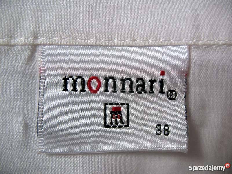 MONNARI ŚWIETNA BLUZKA BIAŁA 38 M biust 108
