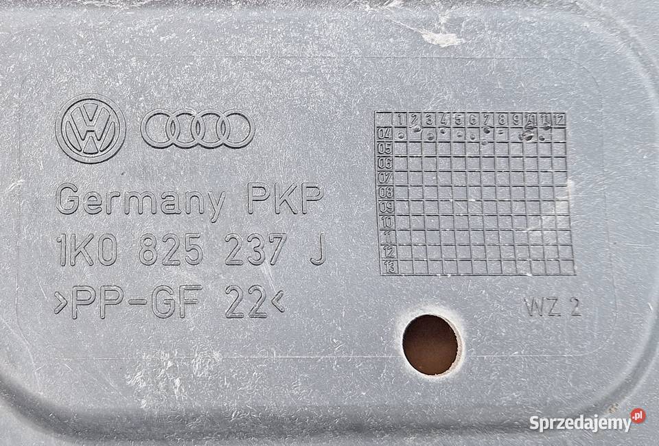VW AUDI SKODA OSŁONA DOLNA SILNIKA 1K0825237J Radom
