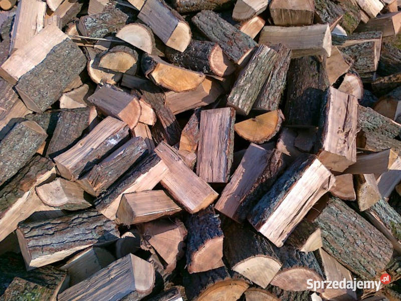 Drewno kominkowe opałowe DĄB GRAB BRZOZA Siedlce Opał