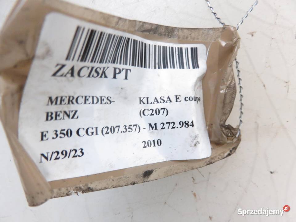 ZACISK PRAWY TYŁ MERCEDES KLASA E coupe C207