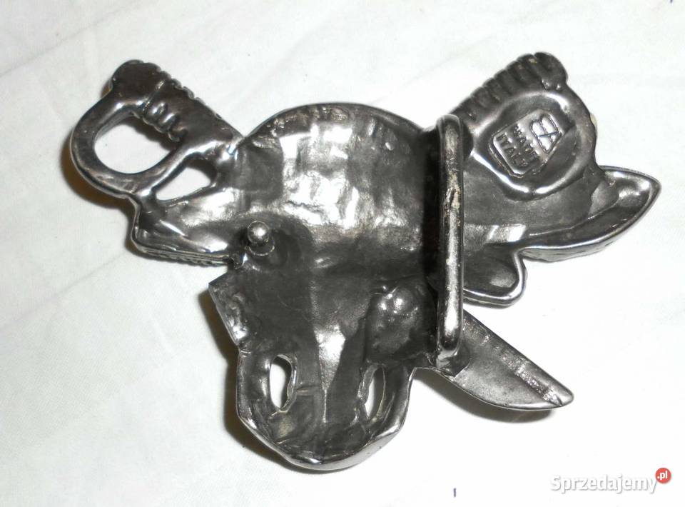 Klamra Do Paska PIRAT Włoski Metal