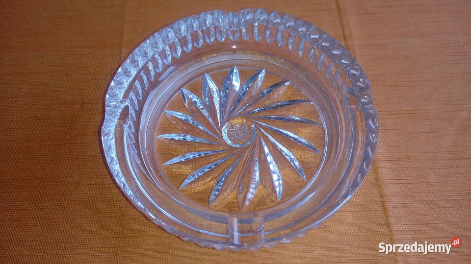 Duża okrągła popielniczka Siemianowice Śląskie