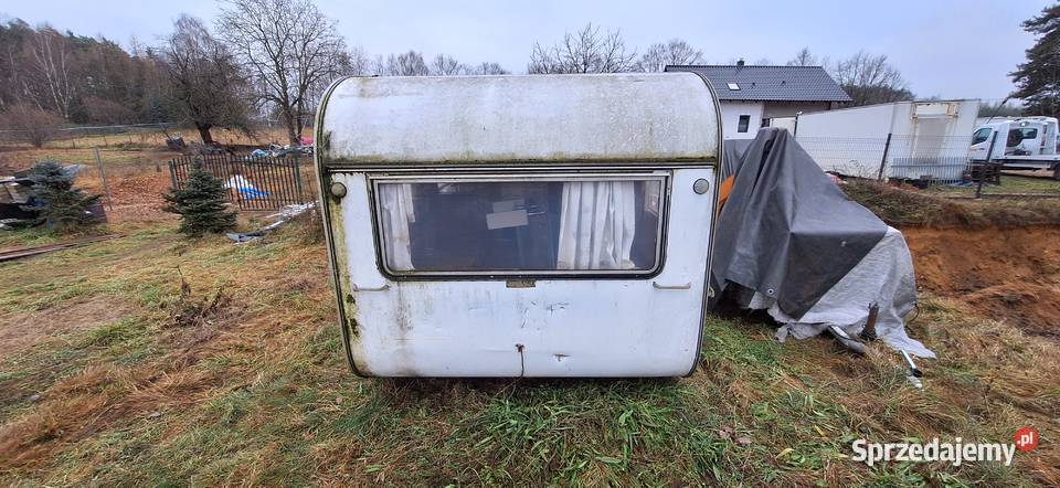 Przyczepa kempingową na działkę budowę Lubin