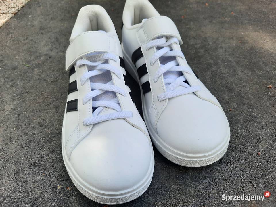 34 ADIDAS GRAND COURT dziecięce na rzep 22 śląskie Szczerbice
