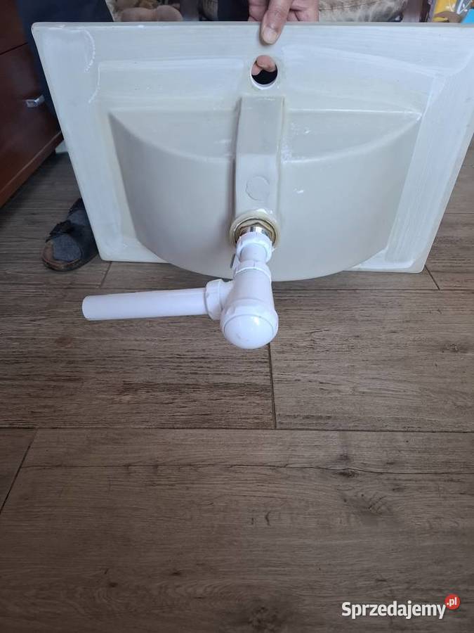 Zlew łazienkowa wpuszczany z syfonem zachodniopomorskie Stargard