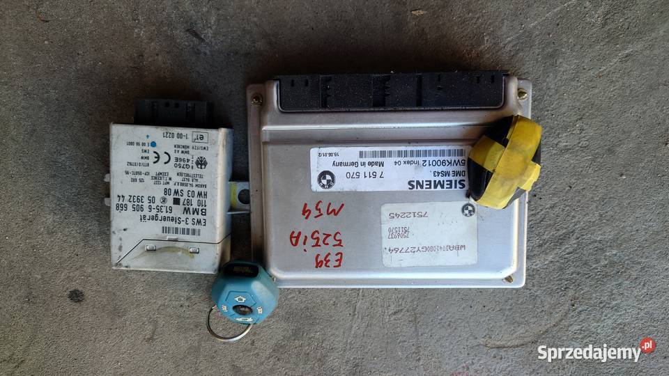 BMW zestaw startowy m54b25 automat E39 E46 Konin