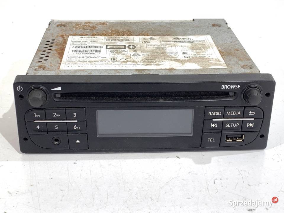 RADIO OPEL MOVANO B 281159846R ODTWARZACZ osobowe