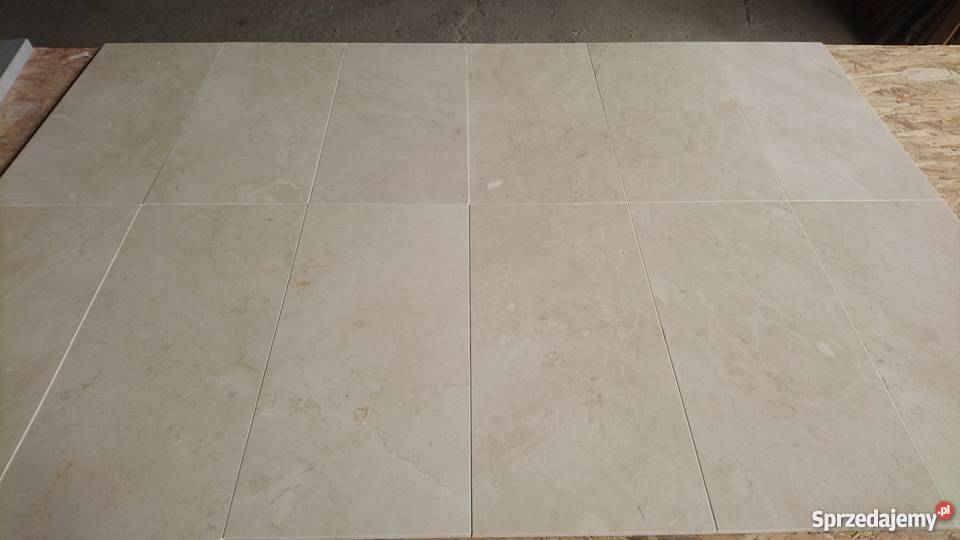 Płytki CREMA MARFIL 305x61x1 marmur z Hiszpanii Piława Górna