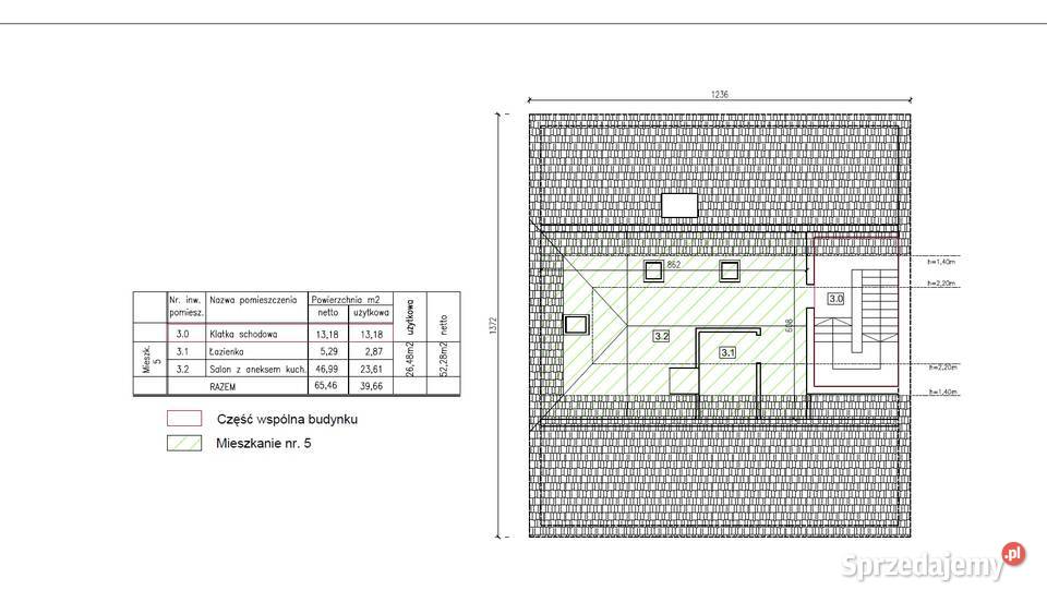 Dwa mieszkania Reszel Stare Miasto 95m2 100 m2