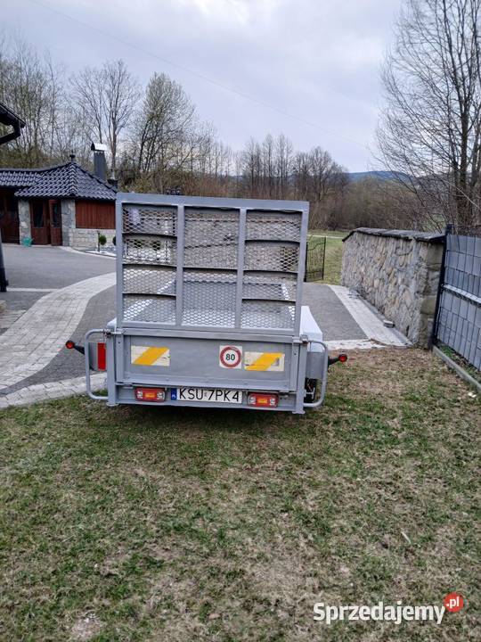 Przyczepka pod minkoparkę Zembrzyce sprzedam