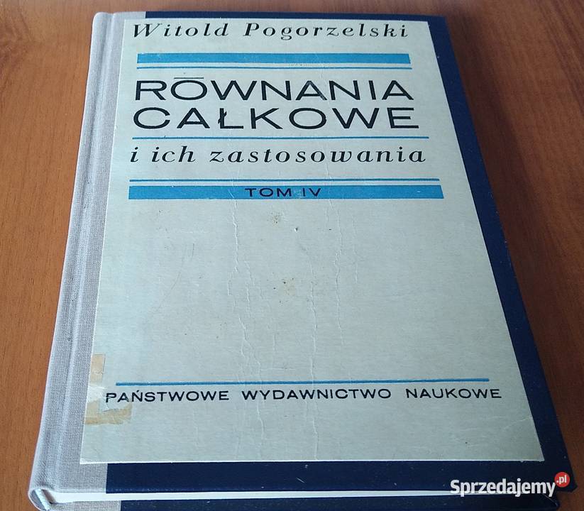 Równania całkowe i ich zastosowania 4 Całki Gdańsk