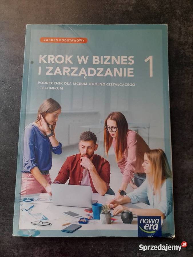 Krok w biznes i zarządzanie 1 LO Podręcznik tradycyjny podręcznik mazowieckie Lipsko