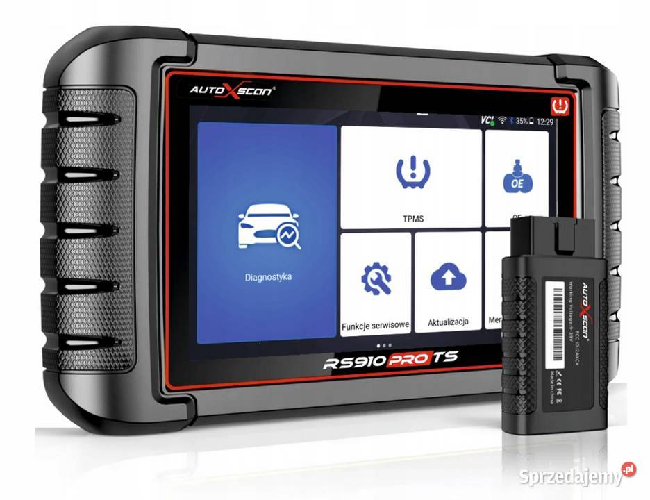 AUTOXSCAN RS 910 PRO TS KIT ADAPTERY Tester Gorzów Wielkopolski