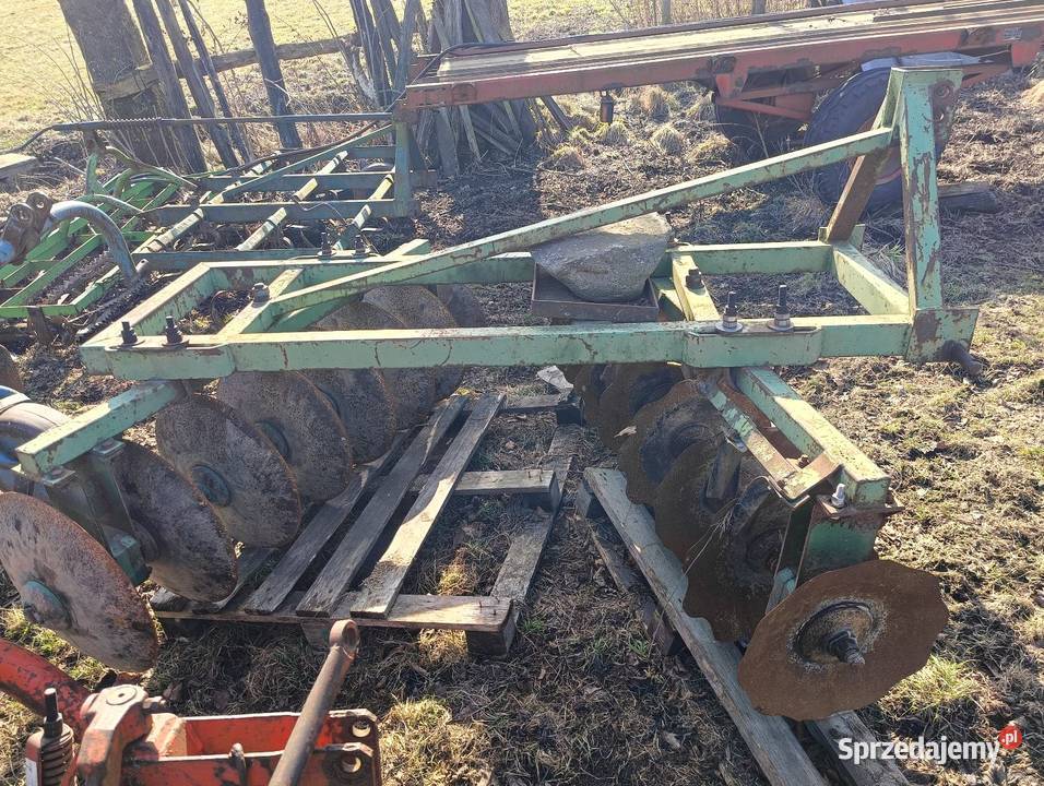 Talerzówka 7 talerzy nieuszkodzony