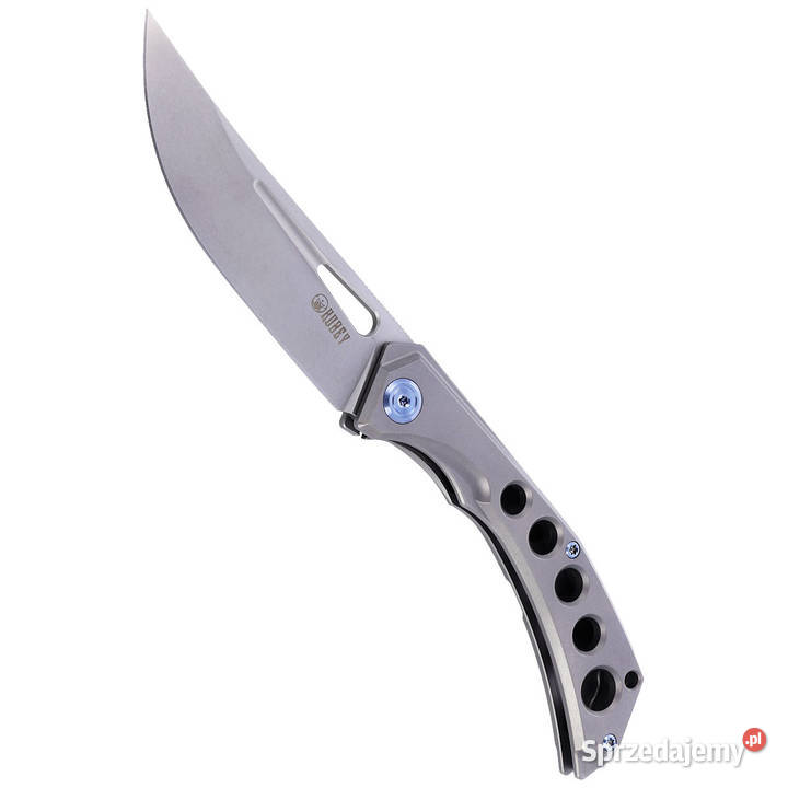 Nóż składany Kubey Ishtar Gray Titanium Satin Akcesoria, narzędzia i noże Warszawa