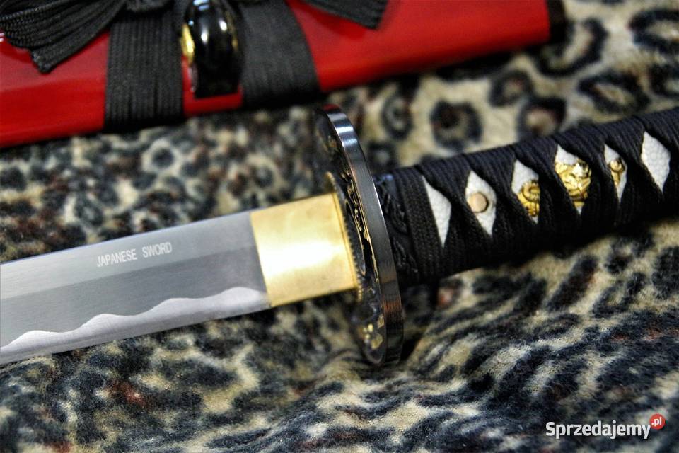 Miecz Samurajski Katana ostra pokrowiec Sokółka