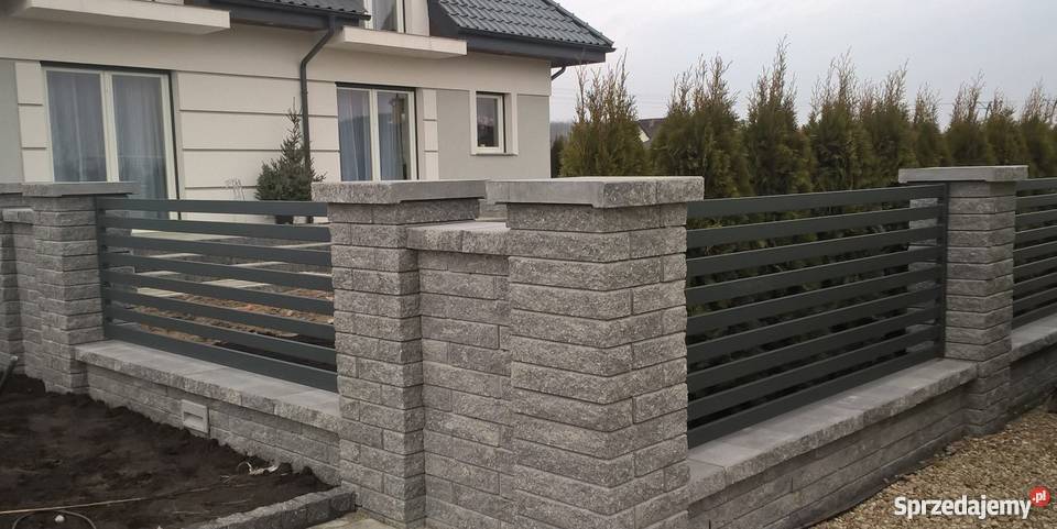 Ogrodzenia z pustaków łupanych Tarczyńscy Golina