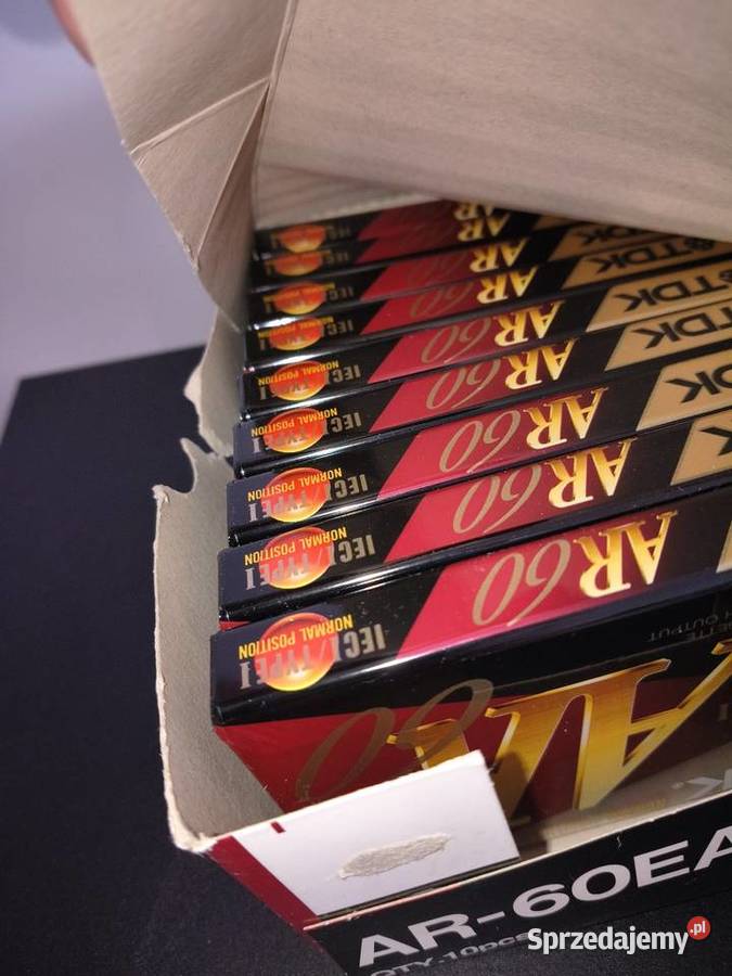 Kasety magnetofonowe TDK AR60 AR60 żelazo nowe kaseta mazowieckie Warszawa