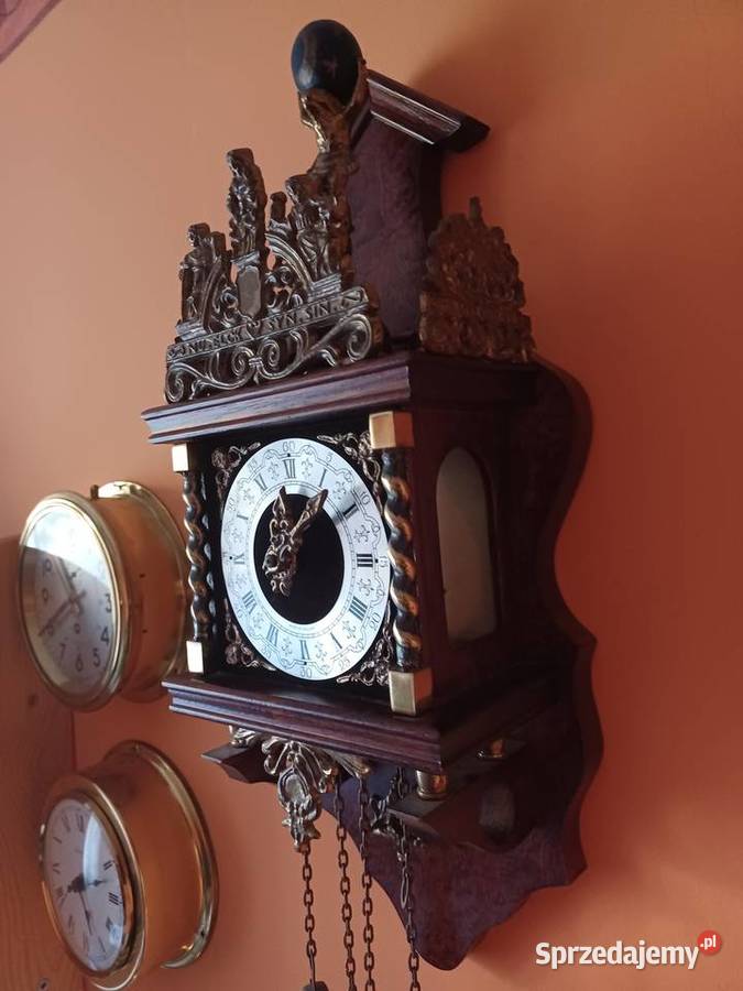 Piękny zegar HOLENDER Poznań sprzedam