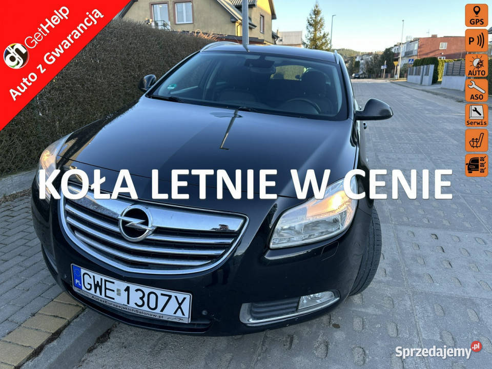 Opel Insignia Podgrzewana kierownica i wielofunkcyjna kierownica pomorskie