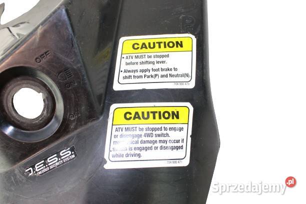 Plastik stacyjki obudowa Can Am Outlander 400 Sulęcin sprzedam