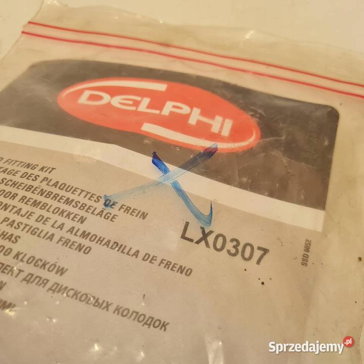 AUDI A4 A6 A8 SPRĘŻYNY DOCISKOWE KLOCKÓW DELPHI Części montażowe Osięciny