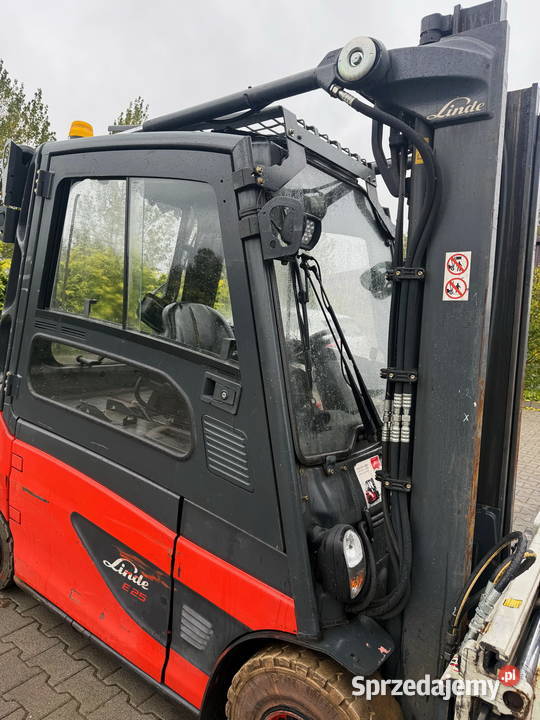 kabina kompletna wózek widłowy LINDE E25 E30