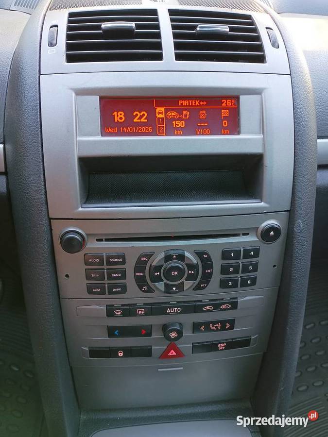 Zadbany Peugeot 407 diesel 20 nieuszkodzony śląskie
