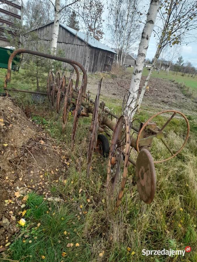 Wicher przewracarka Maszyny rolnicze lubelskie Żmiarki