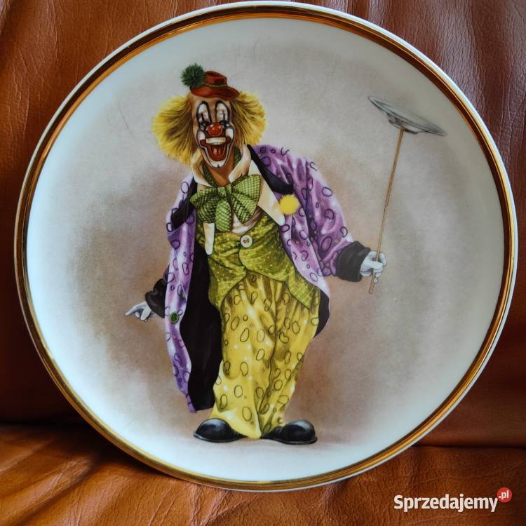 Angielska porcelana Kolekcja talerzy Warszawa