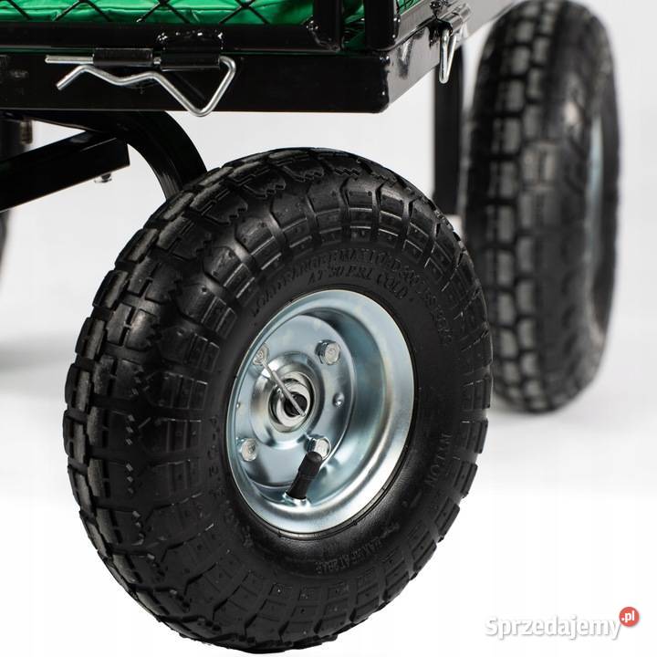 DUŻY WÓZEK OGRODOWY 120L Mocna STALOWA Lublin