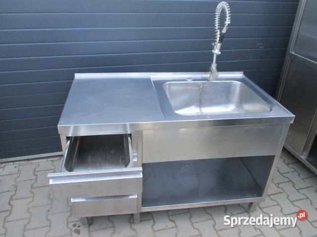 Zlew Gastronomiczny 1 Komorowy Z Półką 4 Gastronomia Ostrów Wielkopolski