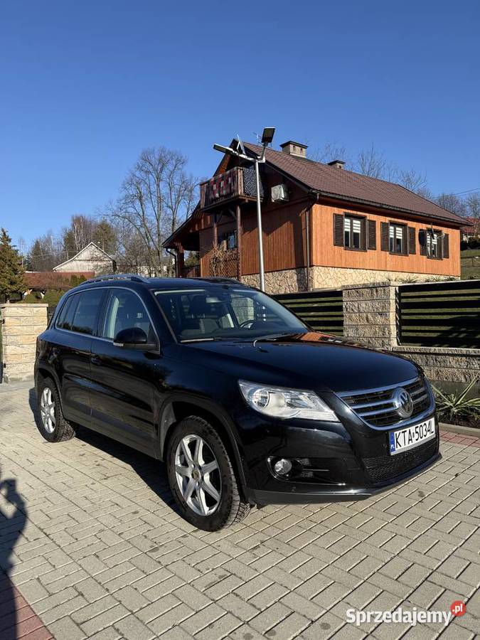 VOLKSWAGEN TIGUAN 20 TDI 2011r DSG 4x4 automatyczna Łękawica sprzedam