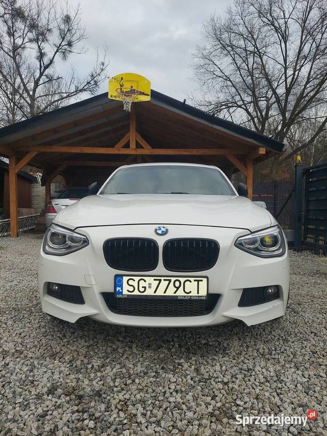 BMW 1 Benzyna 2013 welurowa tapicerka Gliwice sprzedam