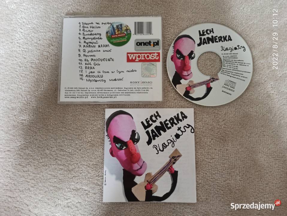 Płyta CD Plagiaty Lech Janerka 2005 CD Płyty i kasety Radzyń Podlaski sprzedam