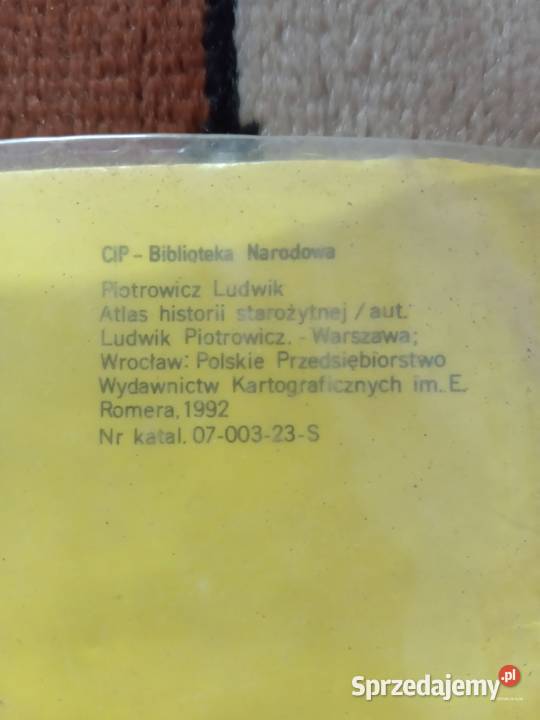 sprzedam atlas historii starożytnej Bukowno sprzedam