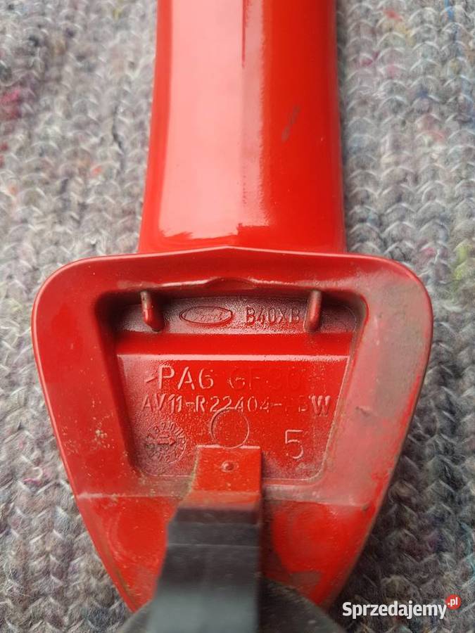 Klamka zew prawa ford fiesta bmax czerwona av11 Cieszyn