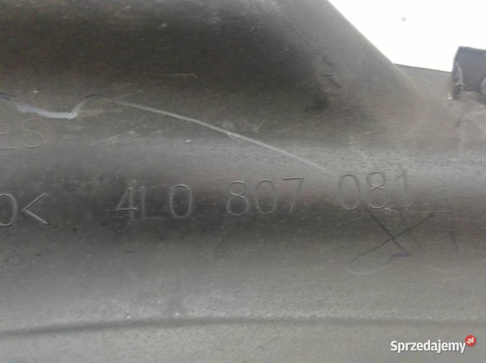 OSŁONA GÓRNA PASA PRZEDNIEGO 4L 4L0807081 Audi sprzedam