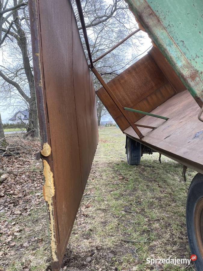 Przyczepa wywrotka ciężarowa 2 lubelskie sprzedam