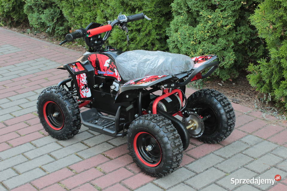Quad ELEKTRYCZNY 800W szybki zwinny zamiana raty Goleniów