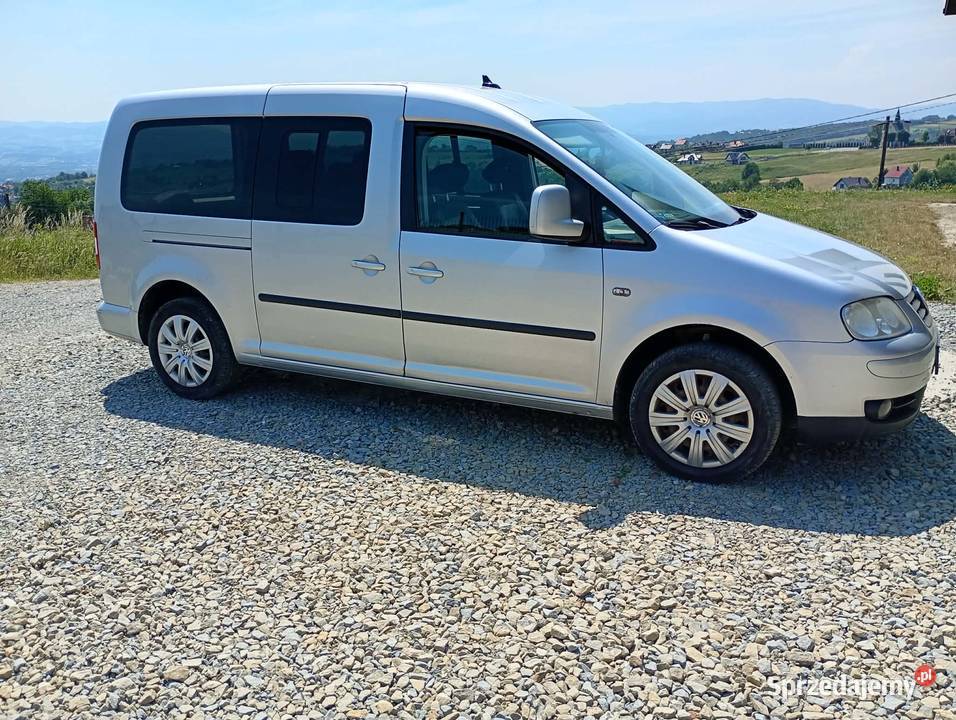 VW caddy maxi 19 tdi Rok produkcji 2008 Nowy Sącz sprzedam