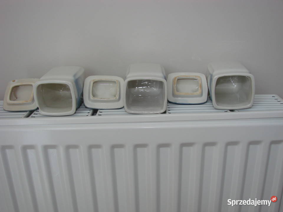 stare szwedzkie pojemniki na przyprawy