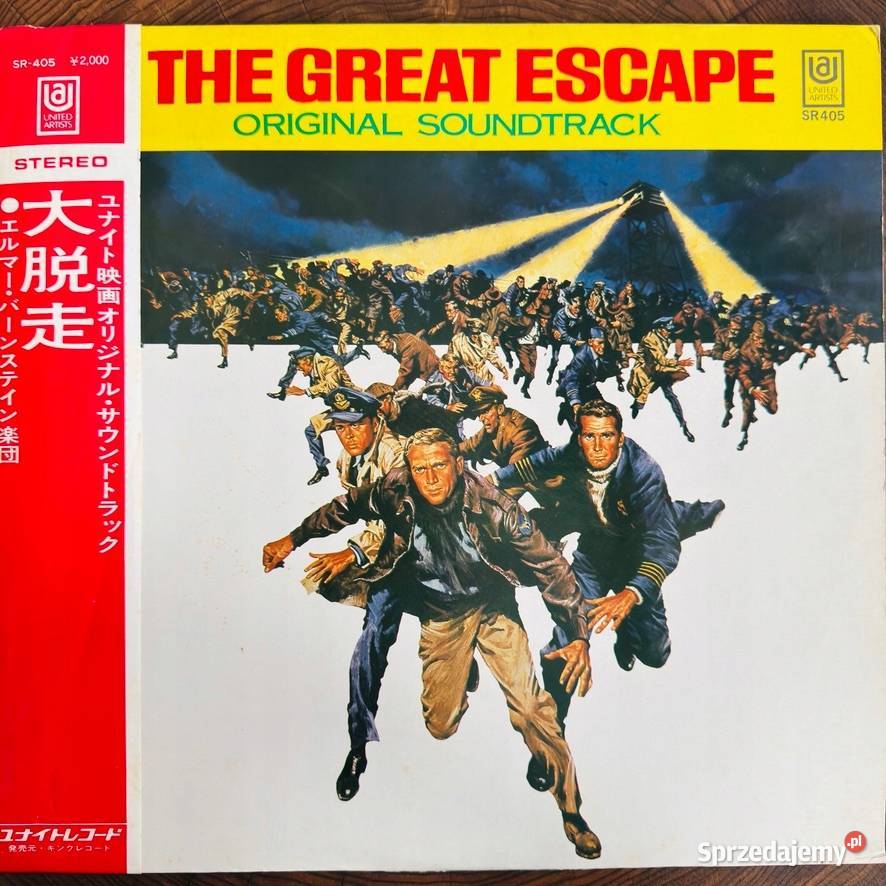 Elmer Bernstein OST The Great Escape EXEX Japan Poznań