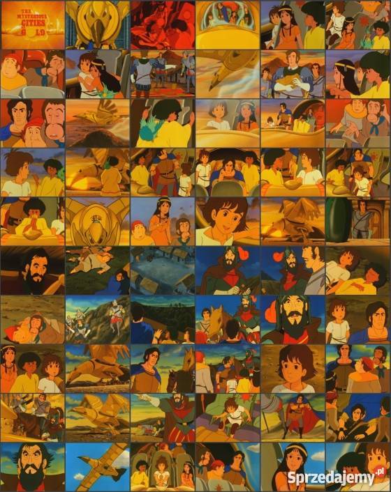 Tajemnicze Złote Miasta 1982 kultowe anime Filmy Dęblin