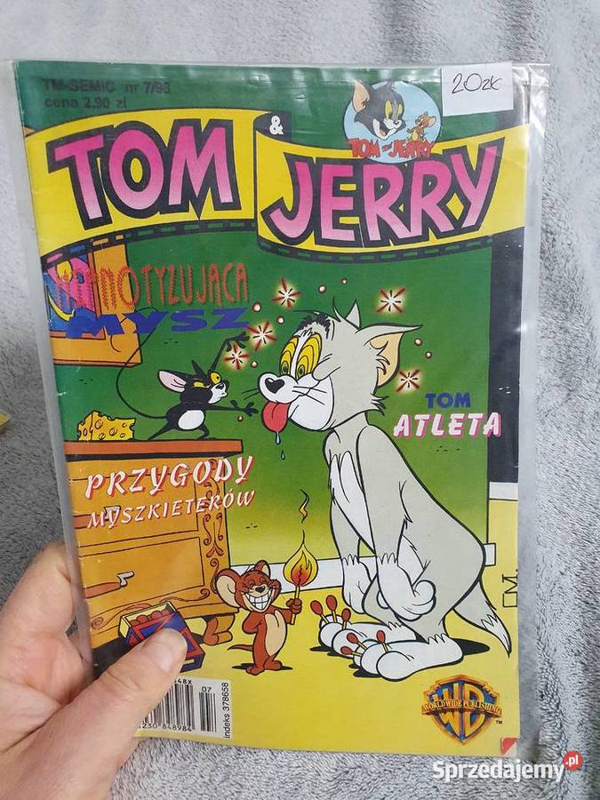 Tom Jerry zestaw 11 komiksów Komiksy pomorskie Gdynia sprzedam