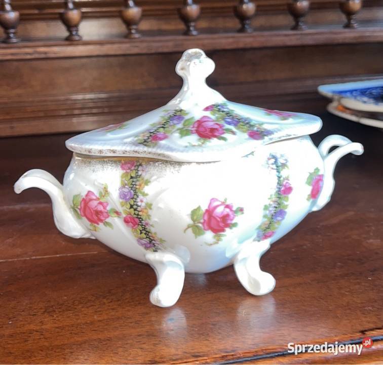 Puzderko na 3 nóżkach Śliczne Finezyjne uchwyty Gdańsk