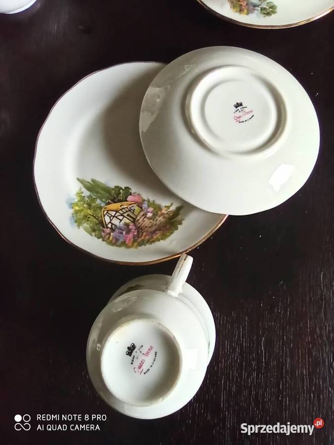 serwis do herbaty Queen Anne Made in England Gdańsk