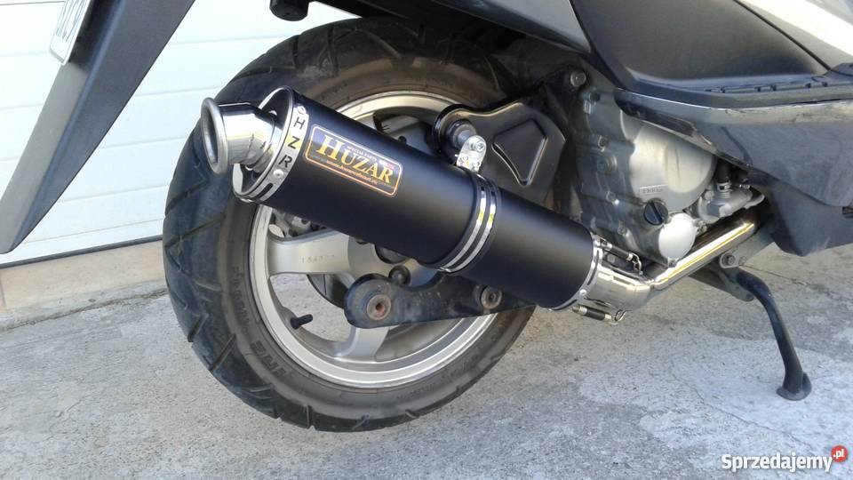 HUZAR EXHAUST wydech tłumik OWAL SUZUKI BURGMAN Błażowa sprzedam